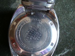 VINTAGE CITIZEN AUTOMATIC BULL HEAD OCTAGON CHRONOGRAPH8110 - 901018 - Y JAPAN 4