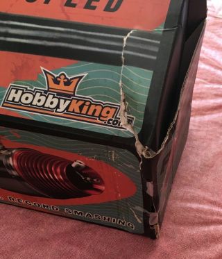 Vtg Hobby King Red Head Pulse Jet model airplane engine RC car boat gas 11