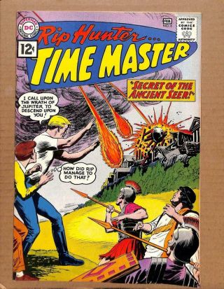 Rip Hunter Time Master 6 - - Secret Of The Ancient Seer Dc Comics