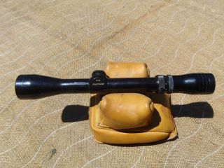 Vintage Redfield Lo - Pro 3x - 9x Widefield Rifle Scope 1 " Tube Rare Ch Peep Reticle