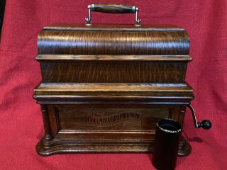 Antique COLUMBIA TYPE BF GRAPHOPHONE PHONOGRAPH Cylinder Record Player 7