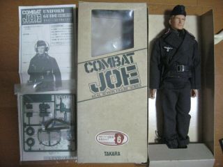Vintage Japanese 1980 Takara Combat Joe German Tank Commander Boxed Rare