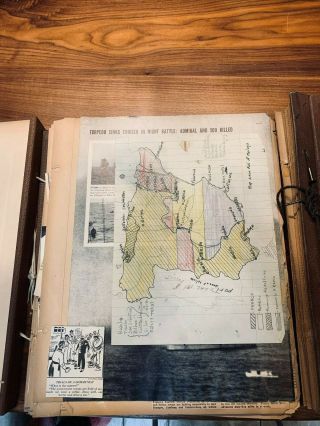 WW2 Spanish Civil War ScrapBook Newspaper Clippings Military Army WWII 2