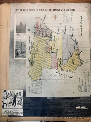 WW2 Spanish Civil War ScrapBook Newspaper Clippings Military Army WWII 3