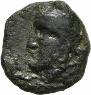 Rare Ancient Armenia Ca 150 Bc Sophene Arkathias /nike Ae Dichalkon