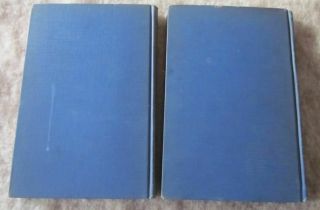 Napoleon Hill The Law of Success 2 HB Blue Cloth 1928 Vol.  III and VII Vintage 2
