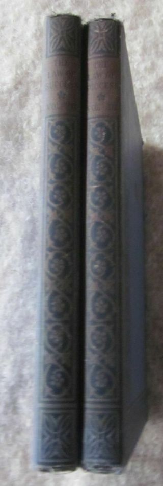 Napoleon Hill The Law of Success 2 HB Blue Cloth 1928 Vol.  III and VII Vintage 3