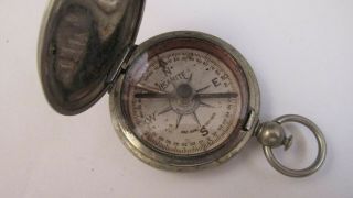 Antique Wwi Compass.  Taylor Usanite,  Rochester N.  Y.  1915,  1918 Engeneering Dept