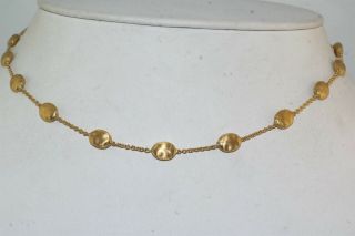 Marco Bicego 750 Italy 18k Yellow Gold Necklace Bracelet Set 2
