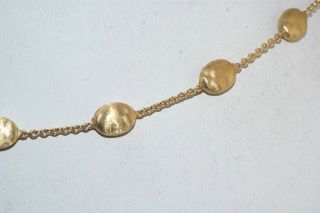 Marco Bicego 750 Italy 18k Yellow Gold Necklace Bracelet Set 4