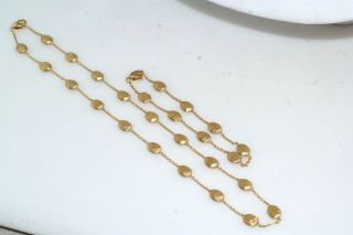 Marco Bicego 750 Italy 18k Yellow Gold Necklace Bracelet Set 8