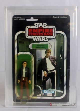 1980 Vintage Star Wars Esb 41 Back - D Han Solo (bespin Outfit) Afa 80y