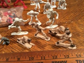 Vintage - Plastic Baseball Football Players Figures Lido 6