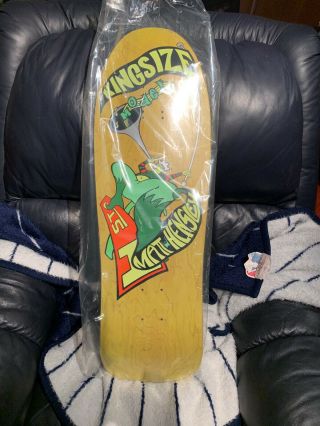 Matt Hensley King Size Hornblower Skateboard Deck H - Street Reissue Shrink