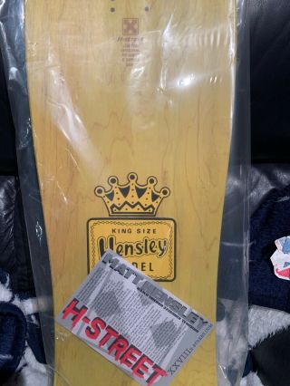 Matt Hensley King Size Hornblower Skateboard Deck H - Street Reissue Shrink 7
