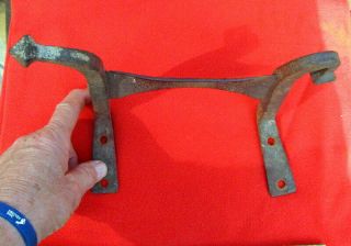 Antique Blacksmith made Long Nail Boot Scraper Superior craftsman ship 6