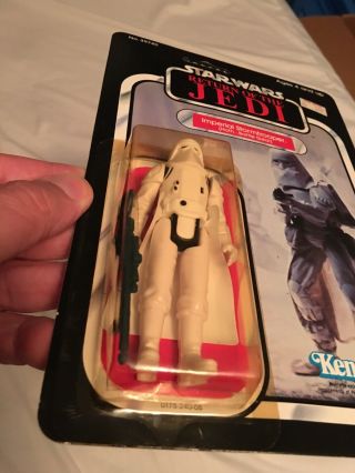 Vintage 77 Back Star Wars Imperial Stormtrooper Hoth ROTJ Aka Snowtrooper 3