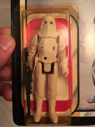 Vintage 77 Back Star Wars Imperial Stormtrooper Hoth ROTJ Aka Snowtrooper 4
