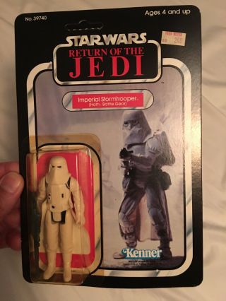 Vintage 77 Back Star Wars Imperial Stormtrooper Hoth ROTJ Aka Snowtrooper 5