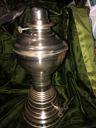 Rare Vintage Ideal Kerosene Oil Lantern Lamp Table My Wind Up Draft Fan Com