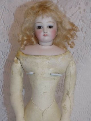 Antique 14 " Jumeau French Fashion Doll To Dress