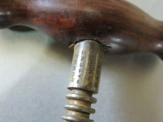 RARE ANTIQUE THOMAS LUND CORKSCREW WITH BOTTLE GRIPPERS A/F FOR RESTORATION 6