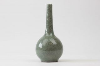 Chinese Crackle Glaze Bottle Neck Vase