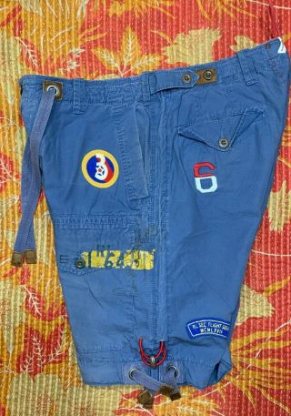 Polo Ralph Lauren Cargo Shorts Soaring Tigers Stadium 92 VTG RRL Division R1 3