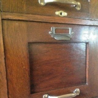 2 Solid antique brass large strong file cabinet trunk handles 5 1/4 