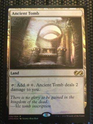 Ancient Tomb (foil) Ultimate Masters Mtg Near