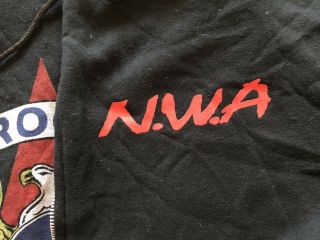 NWA 1991 Tour Jacket Vintage 90’s Rock Embassy 10