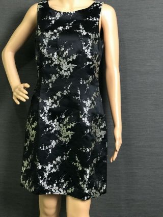 Vintage 90s Cynthia Rowley Fran Fine The Nanny embroidered sheath dress 2