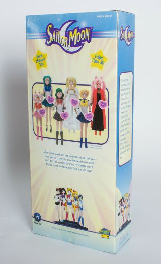 RARE Vtg Sailor Neptune 11.  5” Deluxe Adventure Doll 2001 Sailor Moon Irwin 2001 3