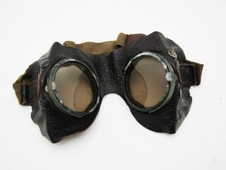 UMBRAL 75 CARL ZEISS JENA Wehrmacht German WW2 Goggles DAK VINTAGE WWII 4