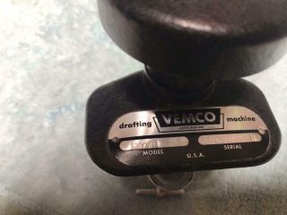 Vintage Vemco Drafting Machine Model 3300 STK L102 2