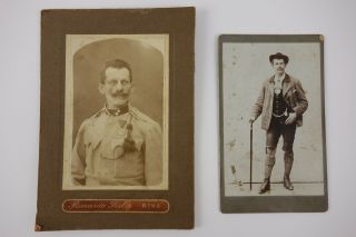 Antique German Wwi Ww1 Era Military Real Photos Named Hand Written