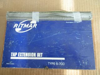 Vintage Tap Extension Kit By Ritmar - Type S - 700 - 7 Tools 1/2 " - 5/16 " & 8 - 12