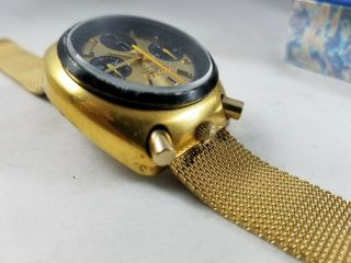 Citizen 8110 901026 - Y Chronograph Automatic 23 Jewel Vintage Bullhead Wristwatch 5