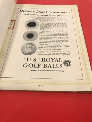 Vintage Golf Memorabilia / 31st National Amateur Golf Championship / August 1927 6