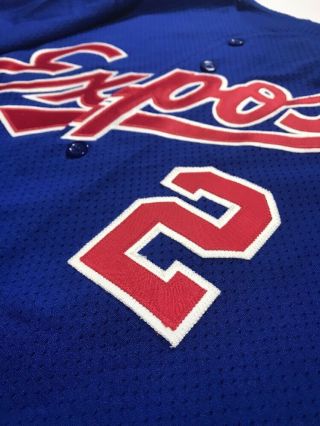 Montreal Expos Vintage Team Game Issued Mesh Jersey Size Large 2 3