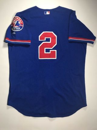 Montreal Expos Vintage Team Game Issued Mesh Jersey Size Large 2 7