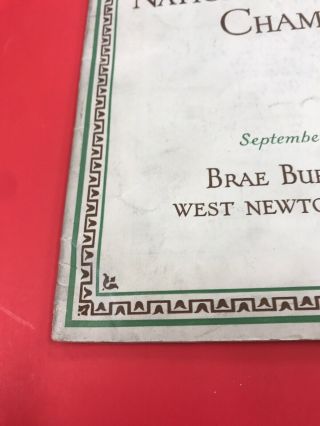 Vintage Golf Memorabilia / Bare Burn National Golf Championship / September 1928 2