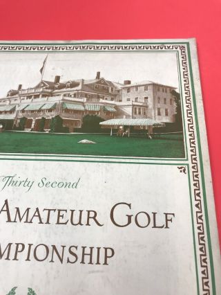Vintage Golf Memorabilia / Bare Burn National Golf Championship / September 1928 4