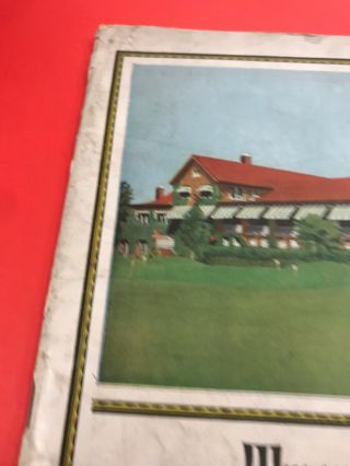 Vintage Golf Memorabilia / Flossmoor Country Club Championship / September 1923 5