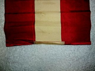 RARE WW2 US MILITARY WOUNDED SON IN THE SERVICE FLAG 1 STAR RED (WOUND) ON BLUE 8