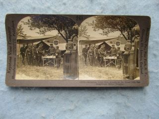 Wwi Us Salvation Army Hut Front Lines Stereoscopic Photos Ww1