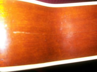 HARMONY SOVEREIGN H1260 VINTAGE ACOUSTIC GUITAR WITH CASE/LARGE BODY 7