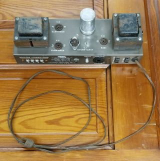 EICO HF - 14 14 Watt Hi Fidelity Power Amplifier - Vintage Tube Amp 1 3