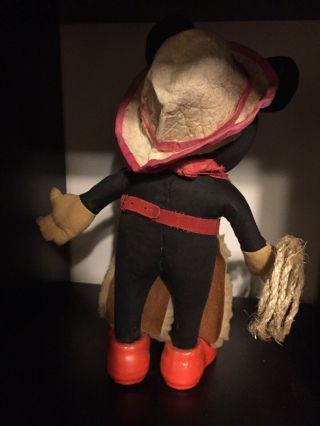 Rare 1930 Mickey Mouse Antique Knickerbocker Cowboy Doll Early Complete 4