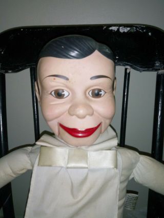 Vintage Charlie McCarthy Ventriloquist Dummy Puppet Goldberger Doll 30 